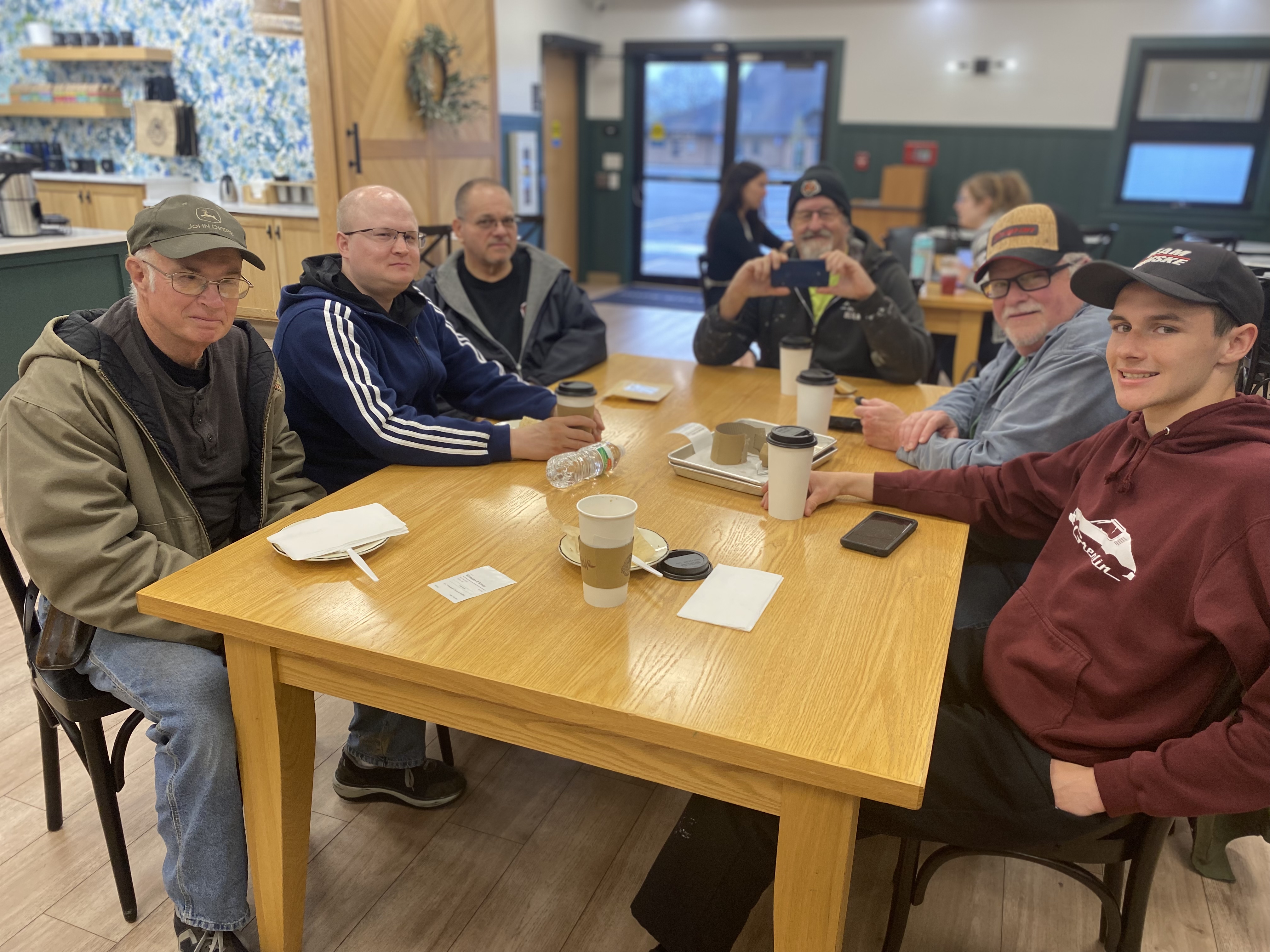 Brotherhood Breakfast - Guys meet for coffee